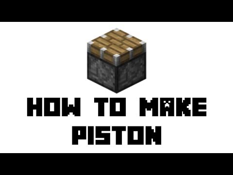 Minecraft: How to Make Piston