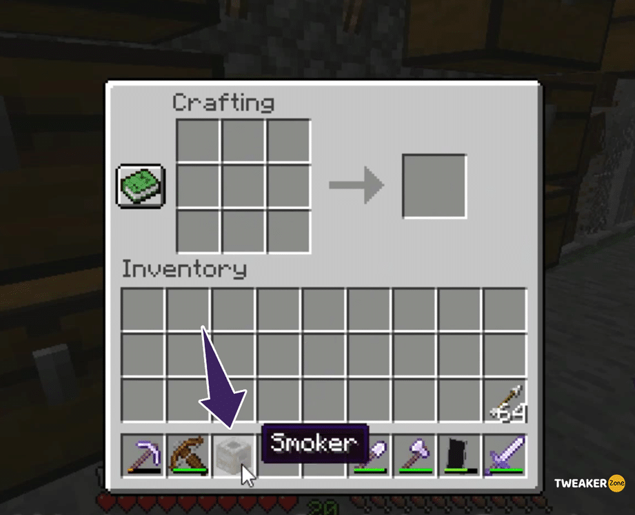 Move Smoker to the Inventory 