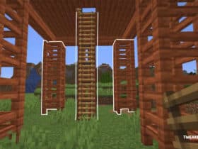 How to Make a Ladder In Minecraft