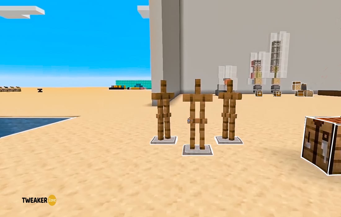 How to make an Armor stand in Minecraft