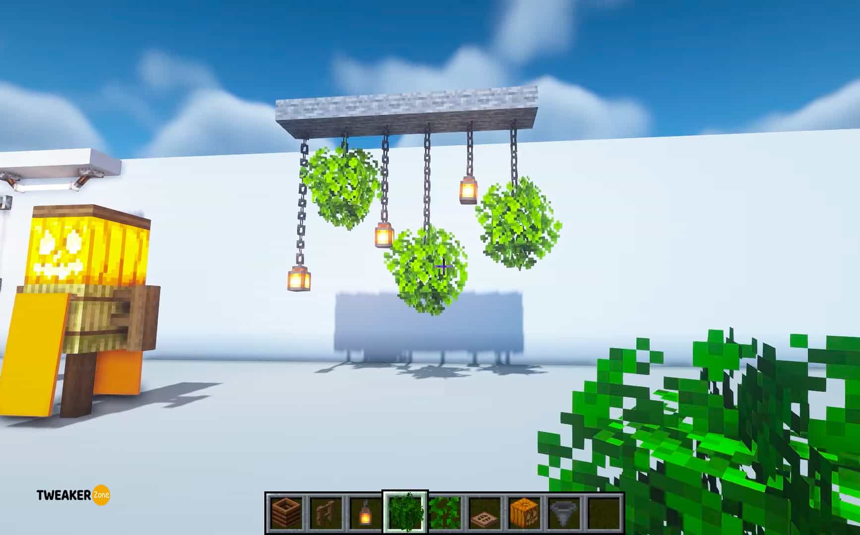 Lanterns Usage in Minecraft 