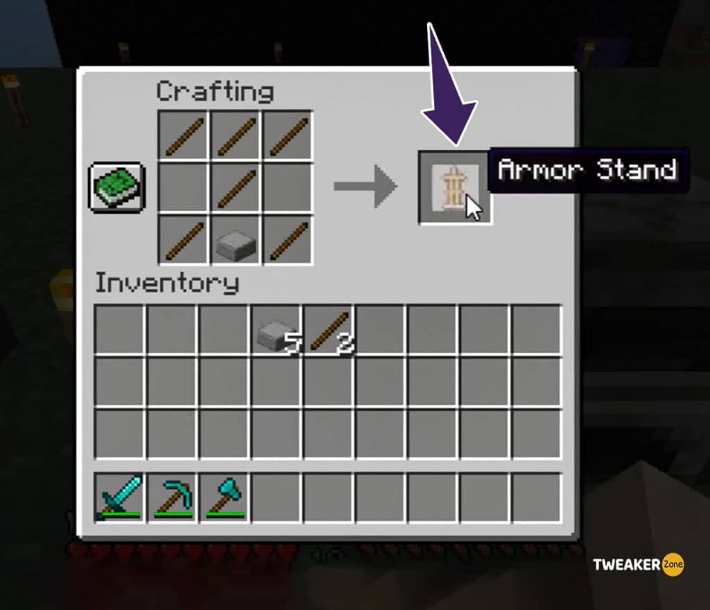 Making Armor Stand in Minecraft