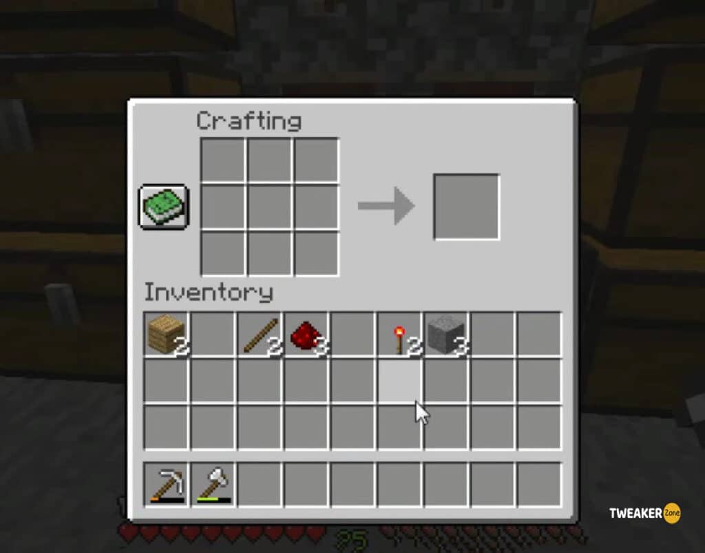 Materials Required to Make a Redstone Repeater