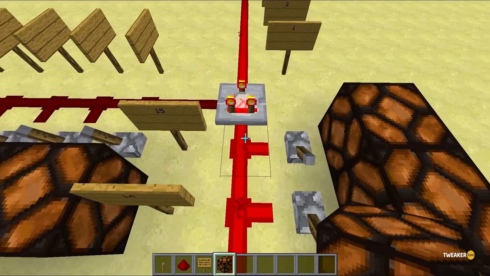 Usage of Redstone Repeater in Minecraft
