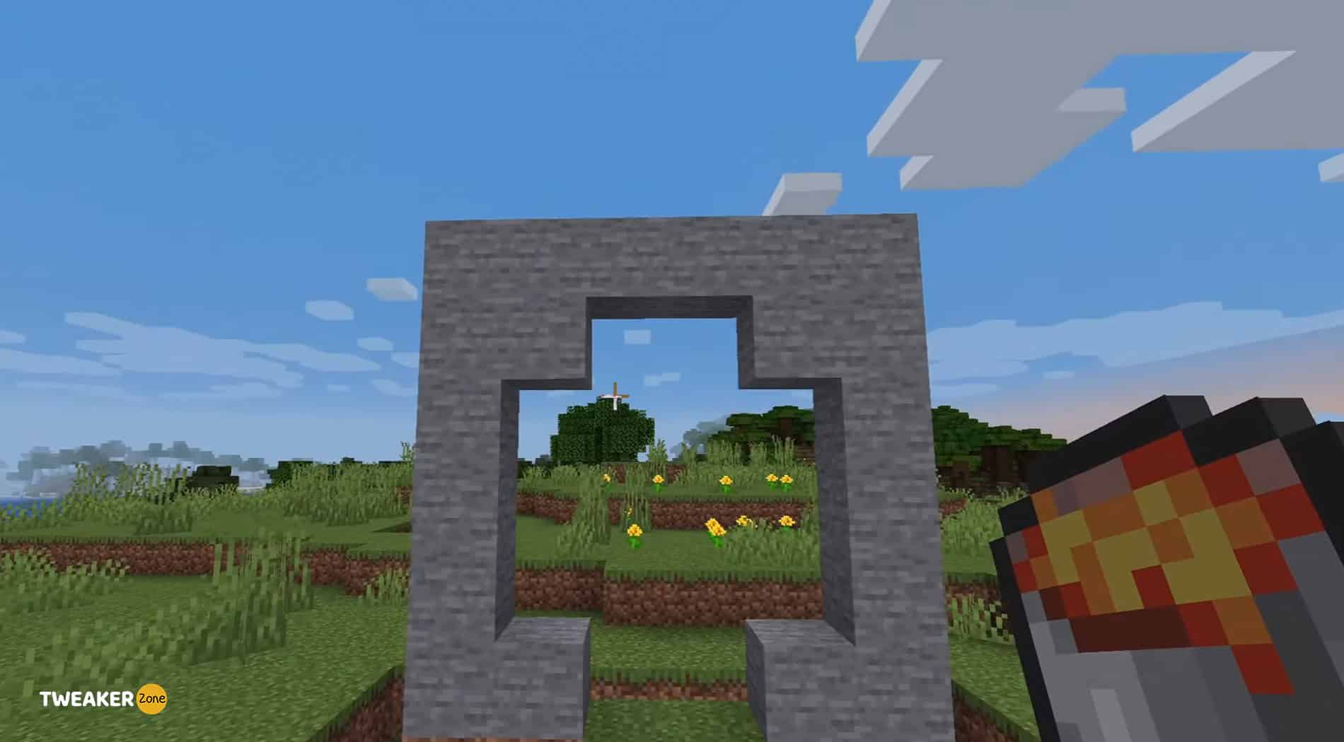 Where Do I Put The Nether Portal In Minecraft