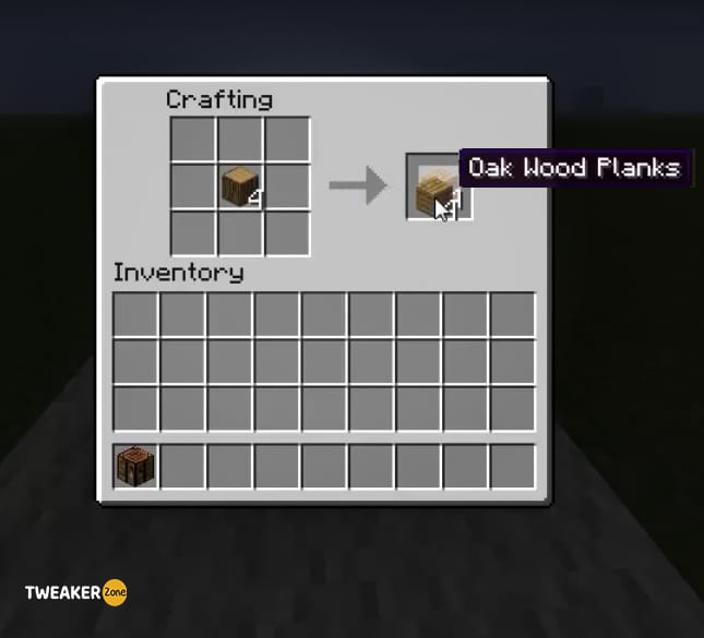How to Make Wood Planks in Minecraft