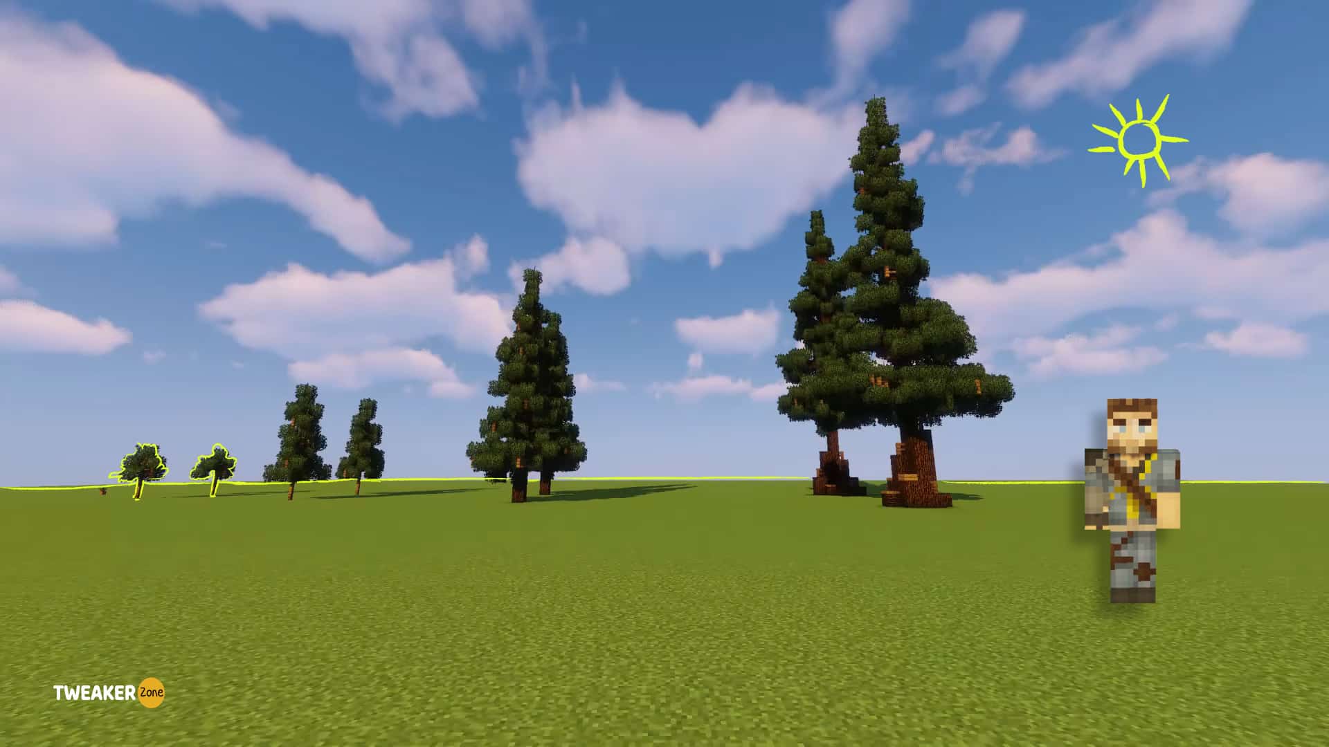 Minecraft Spruce Tree