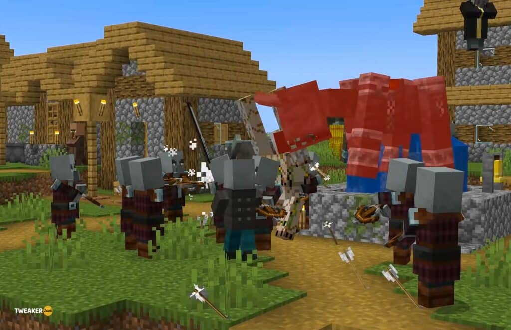 Raids Of Pillagers In Minecraft