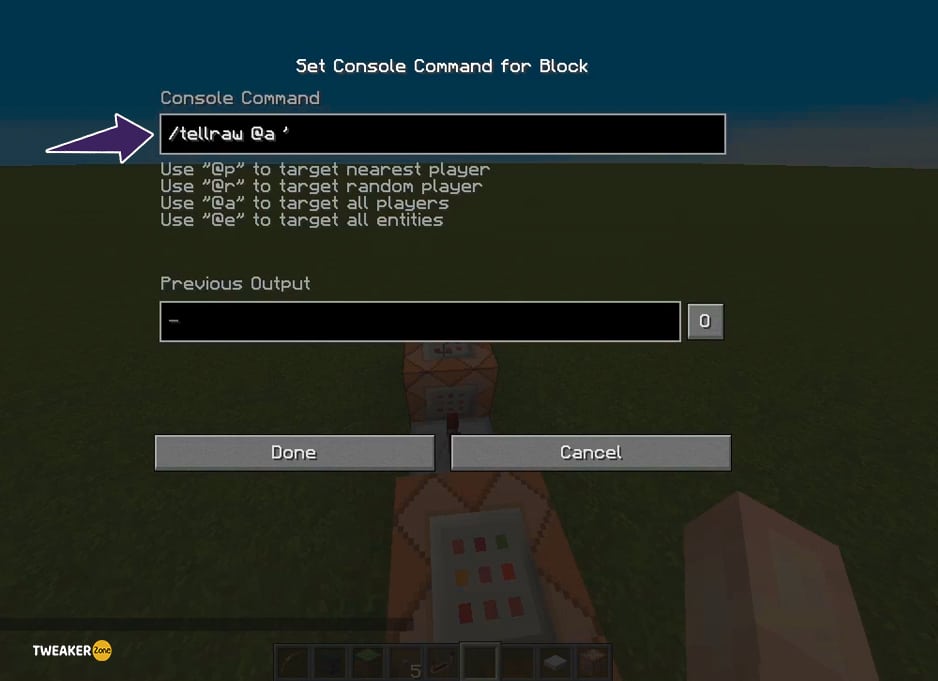 Tellraw Command to clear chat in Minecraft