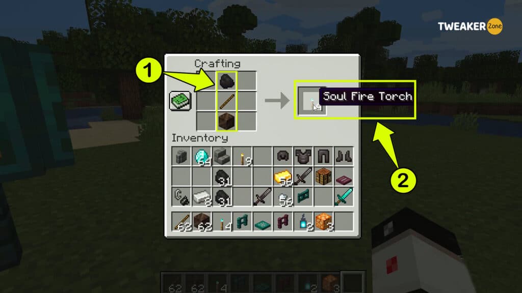 How To Make A Torch In Minecraft? The Complete Guide In 2022 - Tweakerzone