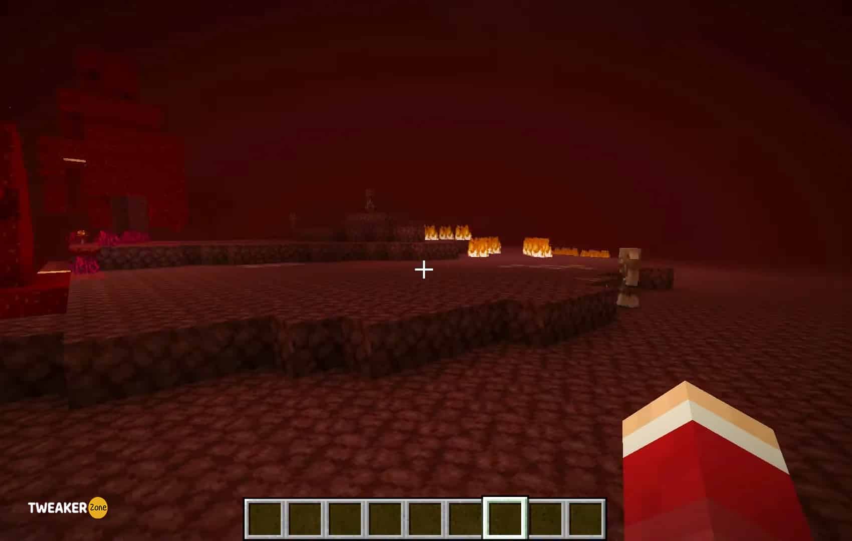 Start Exploring Nether Fortress nearby areas