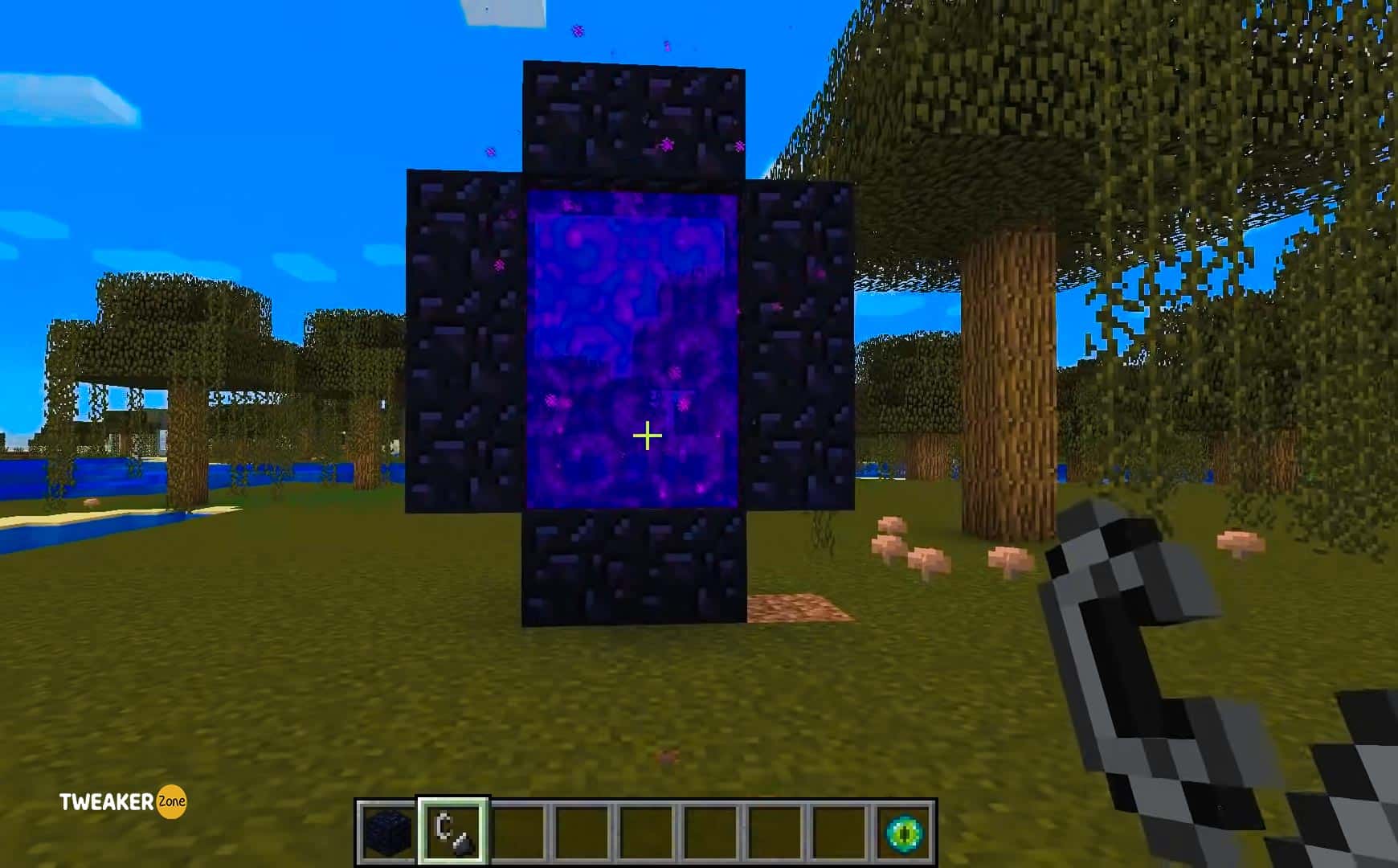 making Portal using obsidian